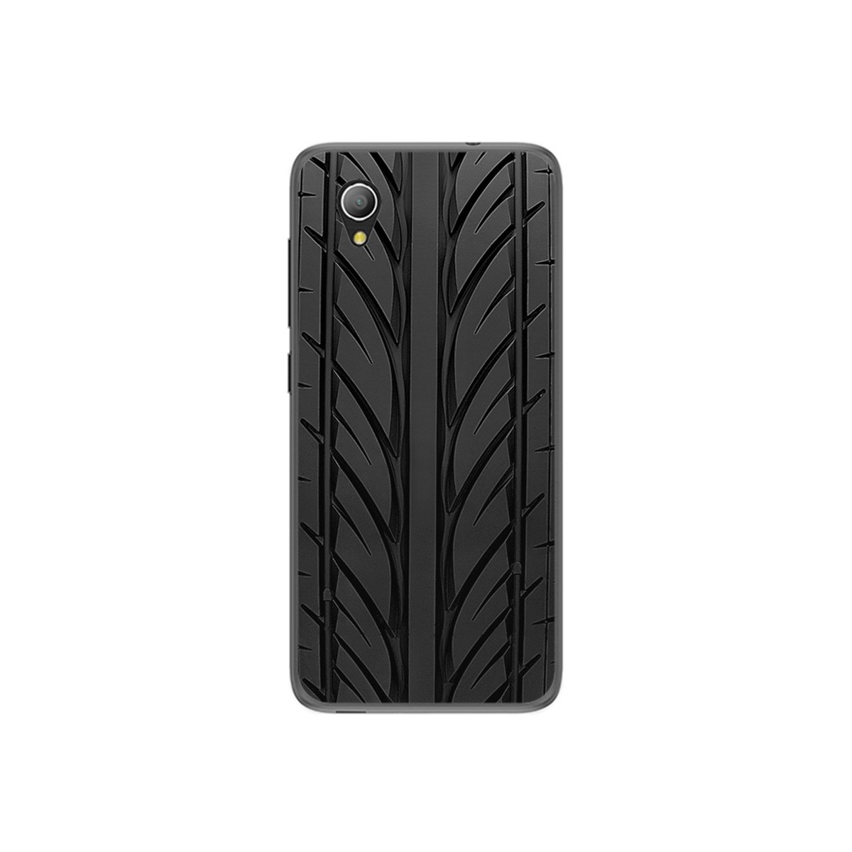 Funda Gel Tpu para Alcatel 1 / Orange Rise 54 / Vodafone Smart E9 Diseño Neumatico Dibujos