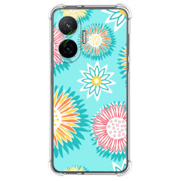 Funda Silicona Antigolpes para Xiaomi Poco F7 5G diseño Flores 05 Dibujos