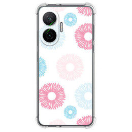 Funda Silicona Antigolpes para Xiaomi Poco F7 5G diseño Flores 06 Dibujos
