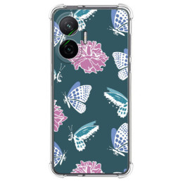 Funda Silicona Antigolpes para Xiaomi Poco F7 5G diseño Flores 10 Dibujos