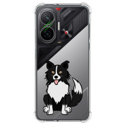 Funda Silicona Antigolpes para Xiaomi Poco F7 5G diseño Perros 01 Dibujos