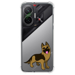 Funda Silicona Antigolpes para Xiaomi Poco F7 5G diseño Perros 03 Dibujos