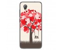 Funda Gel Tpu para Alcatel 1 / Orange Rise 54 / Vodafone Smart E9 Diseño Pajaritos Dibujos