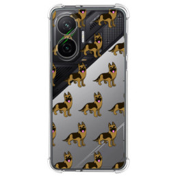 Funda Silicona Antigolpes para Xiaomi Poco F7 5G diseño Perros 09 Dibujos