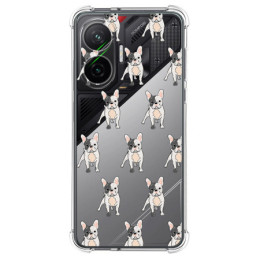 Funda Silicona Antigolpes para Xiaomi Poco F7 5G diseño Perros 12 Dibujos