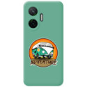 Funda Silicona Líquida Verde para Xiaomi Poco F7 5G diseño Adventure Dibujos