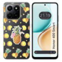 Funda Silicona Transparente para Huawei Honor 400 Smart 5G diseño Piña Dibujos