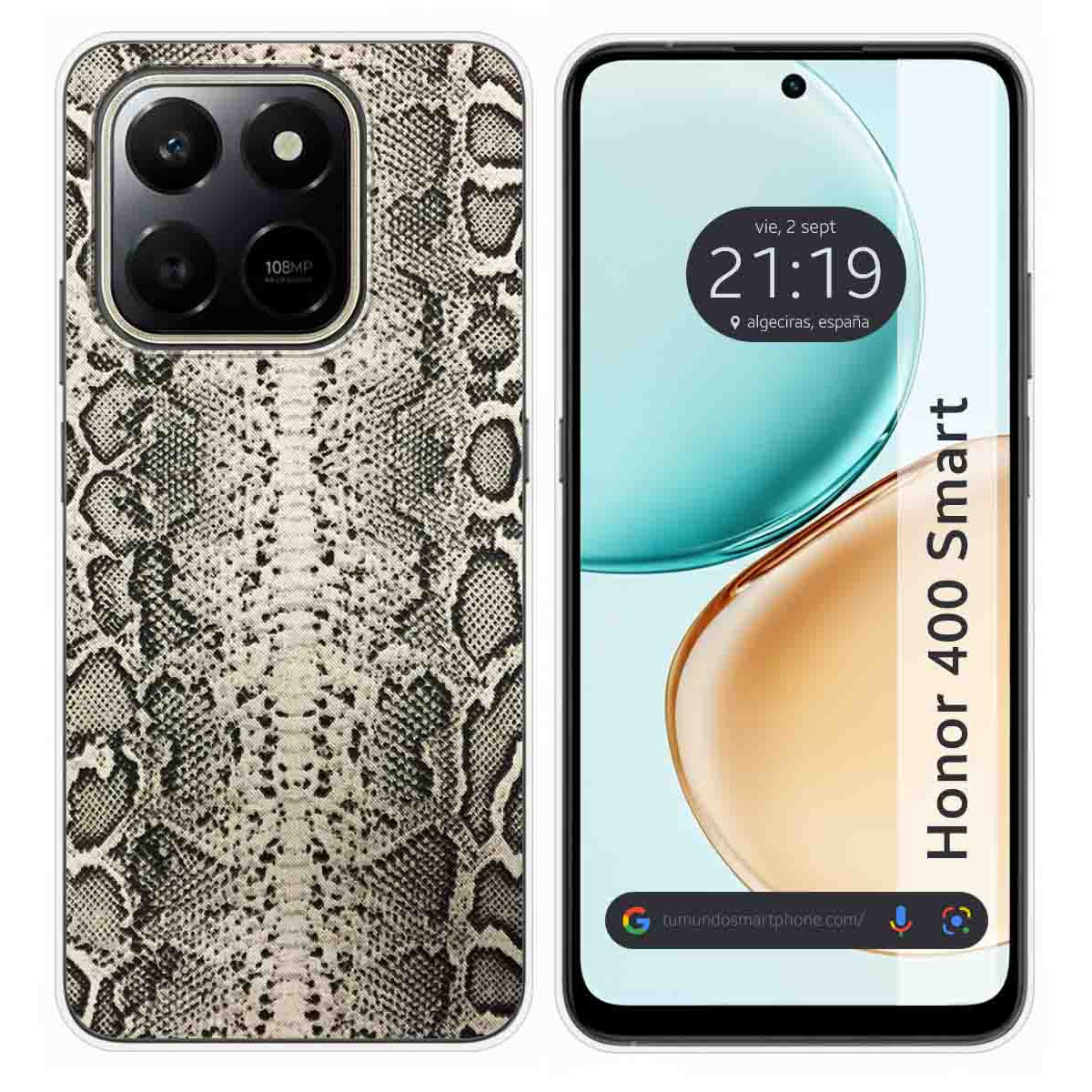 Funda Silicona para Huawei Honor 400 Smart 5G diseño Animal 01 Dibujos