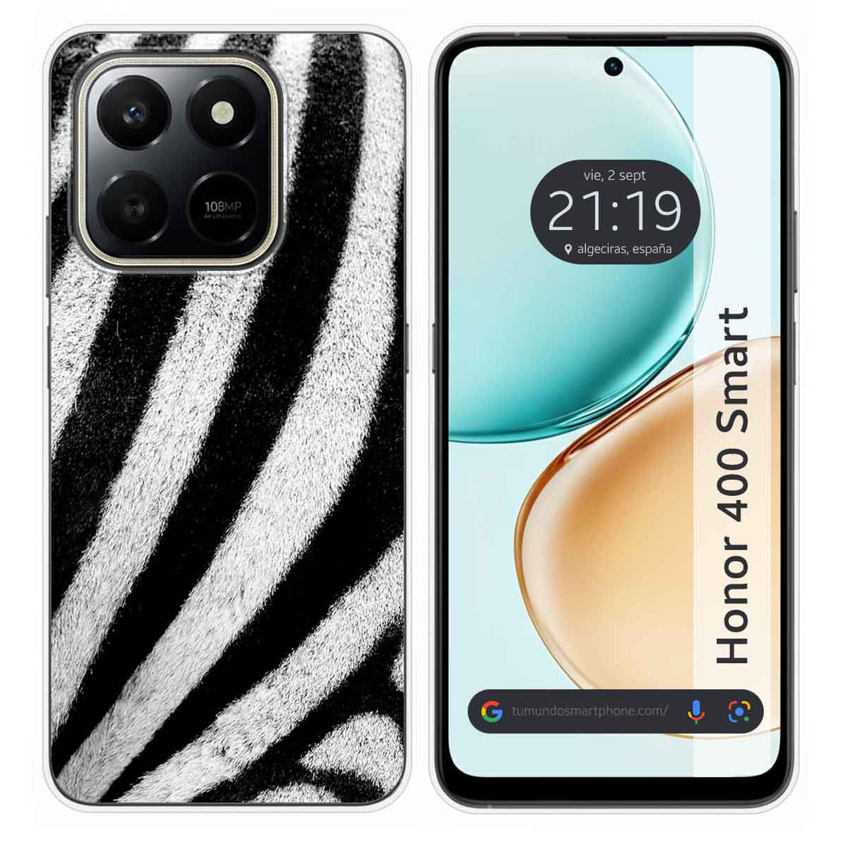 Funda Silicona para Huawei Honor 400 Smart 5G diseño Animal 02 Dibujos