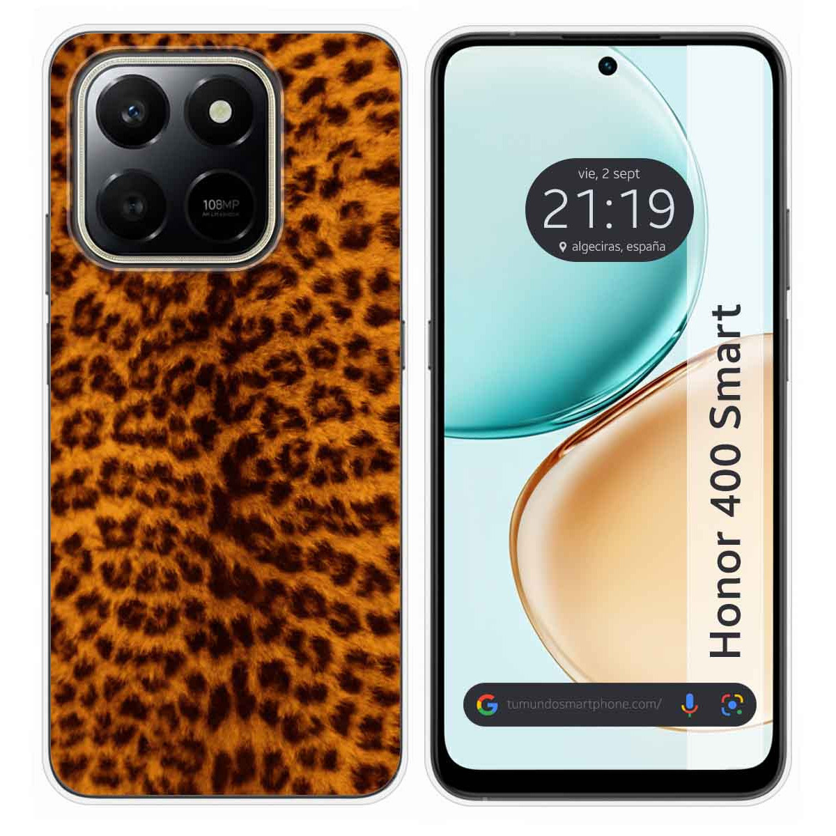 Funda Silicona para Huawei Honor 400 Smart 5G diseño Animal 03 Dibujos