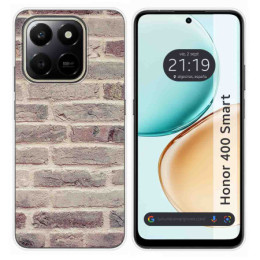 Funda Silicona para Huawei Honor 400 Smart 5G diseño Ladrillo 01 Dibujos