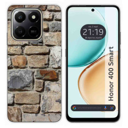 Funda Silicona para Huawei Honor 400 Smart 5G diseño Ladrillo 03 Dibujos
