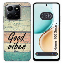 Funda Silicona para Huawei Honor 400 Smart 5G diseño Madera 01 Dibujos