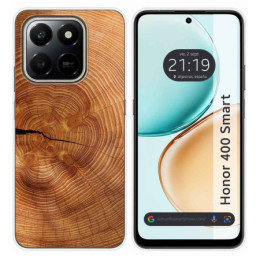 Funda Silicona para Huawei Honor 400 Smart 5G diseño Madera 04 Dibujos