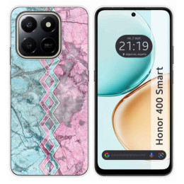 Funda Silicona para Huawei Honor 400 Smart 5G diseño Mármol 08 Dibujos
