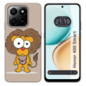Funda Silicona para Huawei Honor 400 Smart 5G diseño Leon Dibujos