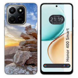 Funda Silicona para Huawei Honor 400 Smart 5G diseño Sunset Dibujos