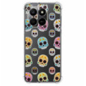 Funda Silicona Antigolpes para Huawei Honor 400 Smart 5G diseño Catrina Dibujos
