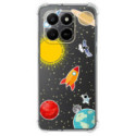 Funda Silicona Antigolpes para Huawei Honor 400 Smart 5G diseño Espacio Dibujos