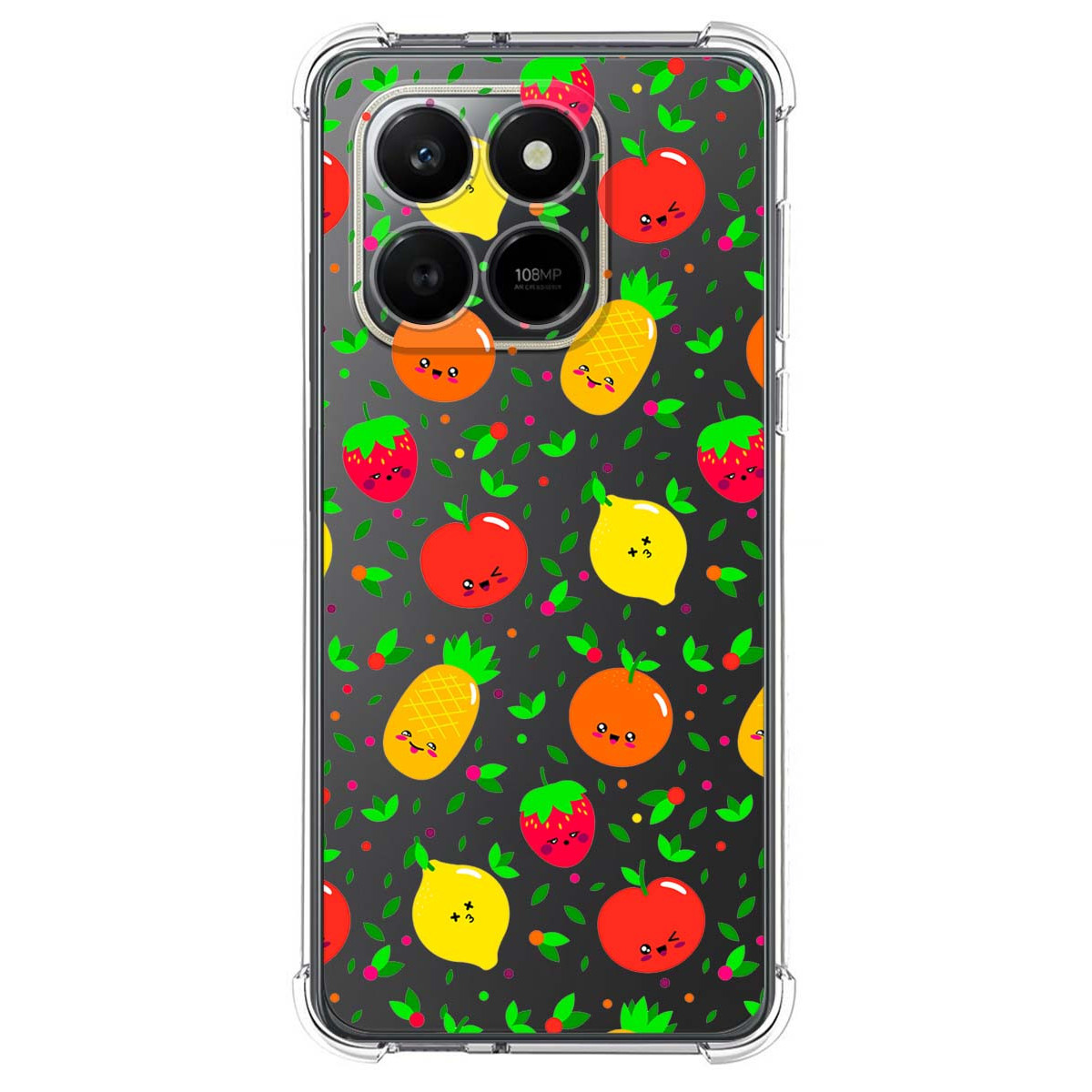 Funda Silicona Antigolpes para Huawei Honor 400 Smart 5G diseño Frutas 01 Dibujos