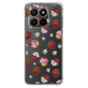 Funda Silicona Antigolpes para Huawei Honor 400 Smart 5G diseño Muffins Dibujos