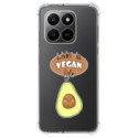 Funda Silicona Antigolpes para Huawei Honor 400 Smart 5G diseño Vegan Life Dibujos