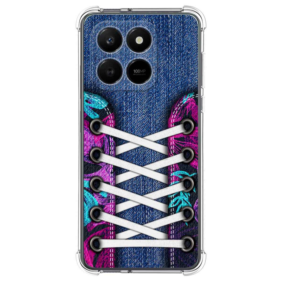 Funda Silicona Antigolpes para Huawei Honor 400 Smart 5G diseño Zapatillas 06 Dibujos