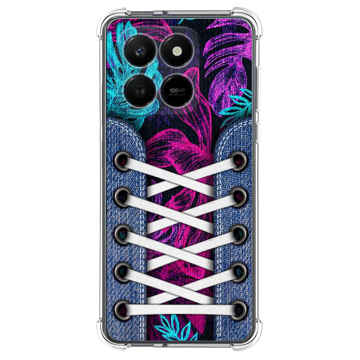 Funda Silicona Antigolpes para Huawei Honor 400 Smart 5G diseño Zapatillas 07 Dibujos