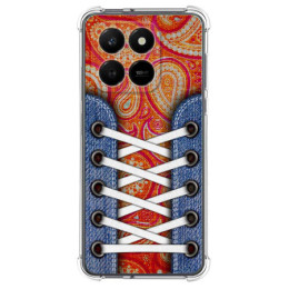 Funda Silicona Antigolpes para Huawei Honor 400 Smart 5G diseño Zapatillas 10 Dibujos