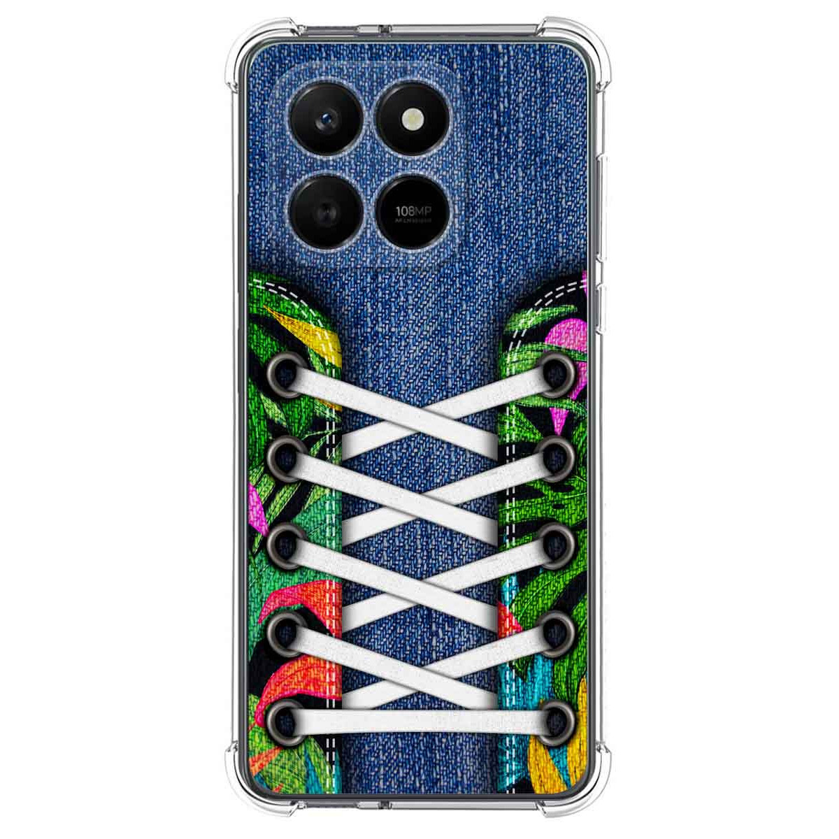 Funda Silicona Antigolpes para Huawei Honor 400 Smart 5G diseño Zapatillas 13 Dibujos