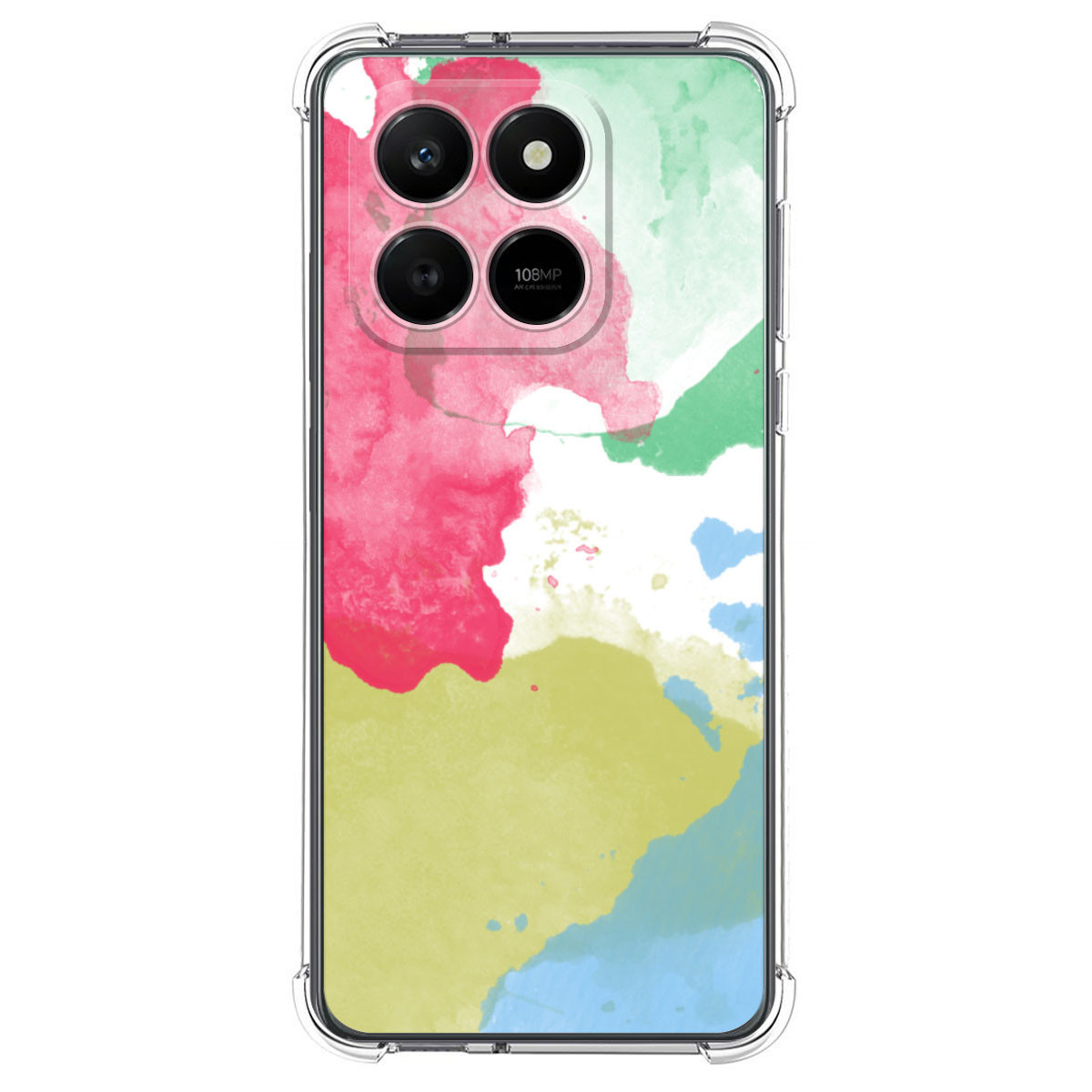 Funda Silicona Antigolpes para Huawei Honor 400 Smart 5G diseño Acuarela 02 Dibujos