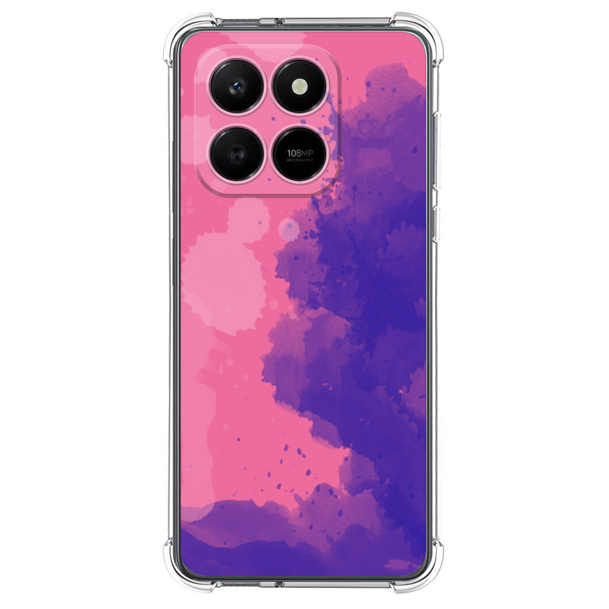 Funda Silicona Antigolpes para Huawei Honor 400 Smart 5G diseño Acuarela 07 Dibujos