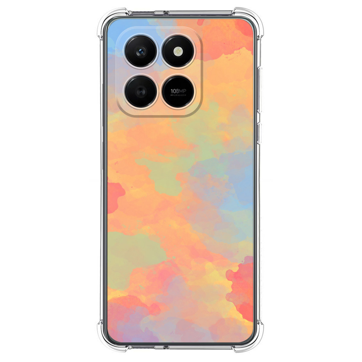 Funda Silicona Antigolpes para Huawei Honor 400 Smart 5G diseño Acuarela 08 Dibujos