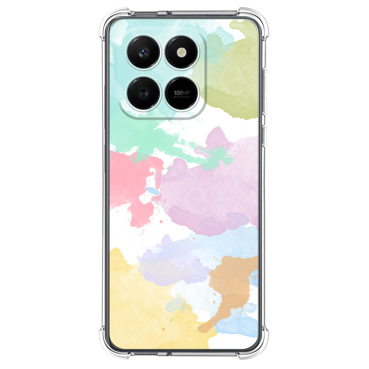 Funda Silicona Antigolpes para Huawei Honor 400 Smart 5G diseño Acuarela 11 Dibujos