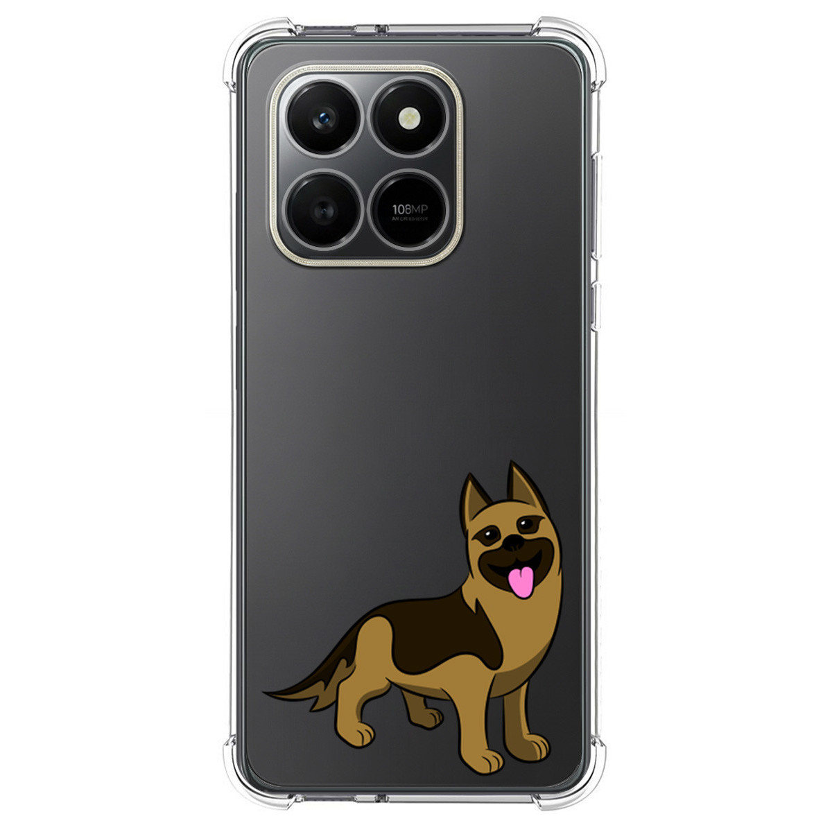 Funda Silicona Antigolpes para Huawei Honor 400 Smart 5G diseño Perros 03 Dibujos