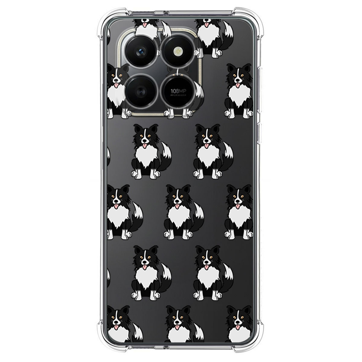 Funda Silicona Antigolpes para Huawei Honor 400 Smart 5G diseño Perros 07 Dibujos