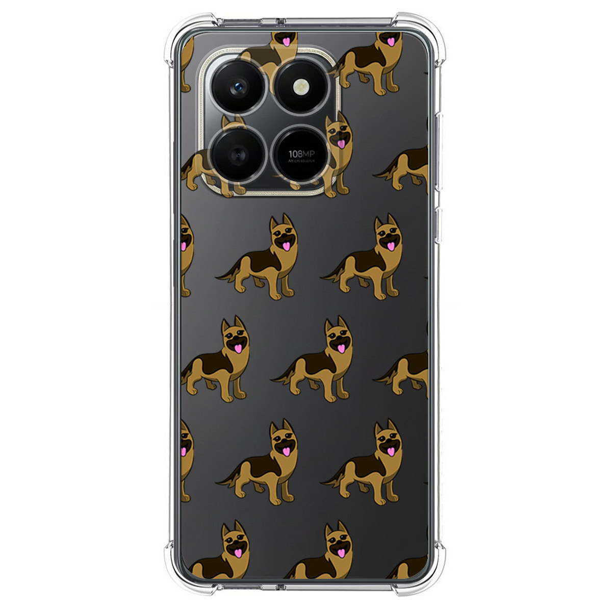 Funda Silicona Antigolpes para Huawei Honor 400 Smart 5G diseño Perros 09 Dibujos