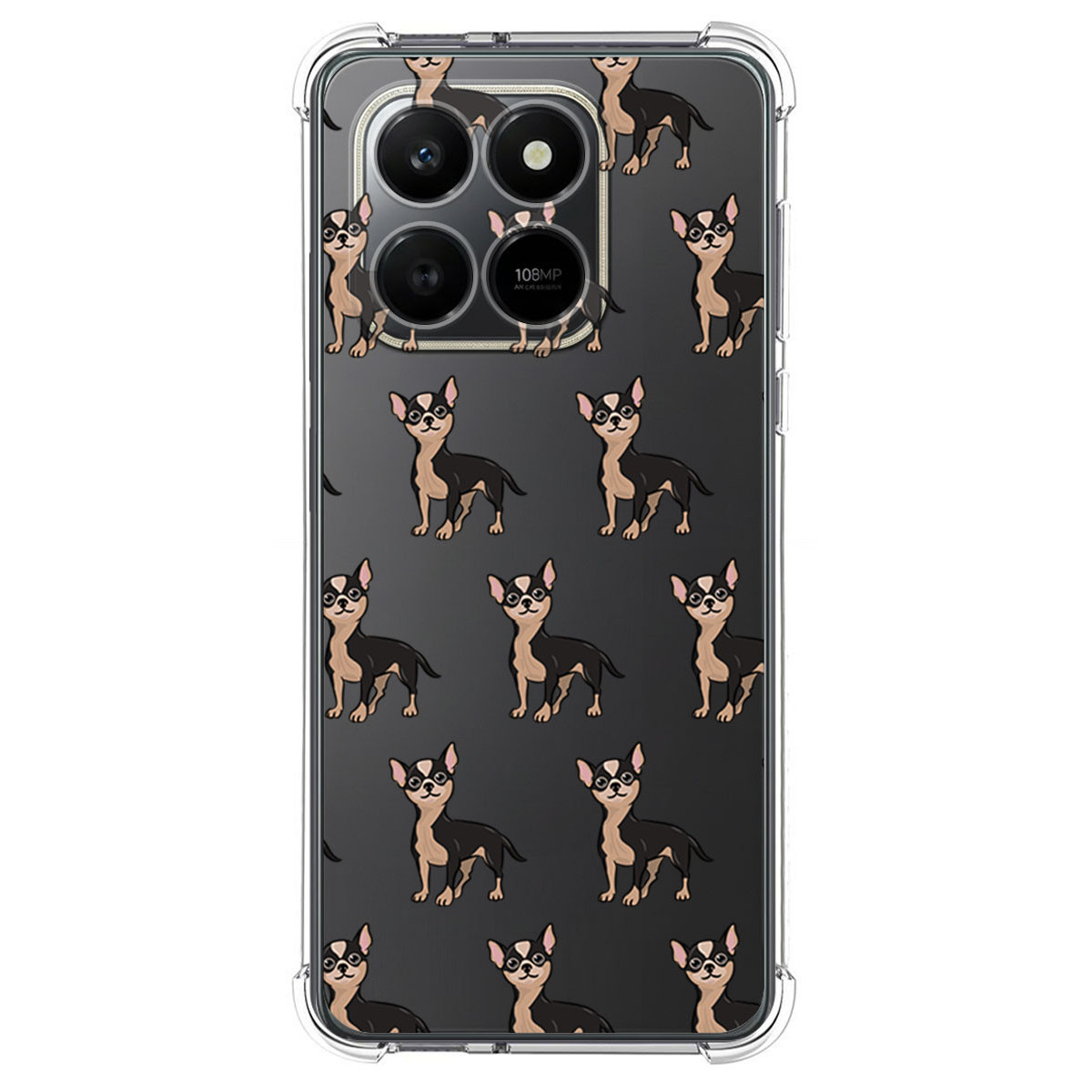 Funda Silicona Antigolpes para Huawei Honor 400 Smart 5G diseño Perros 11 Dibujos