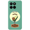 Funda Silicona Líquida Verde para Huawei Honor 400 Smart 5G diseño Culo Natural Dibujos