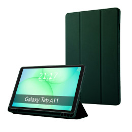Funda con tapa Smart para Samsung Galaxy Tab A11 8.7 color Verde