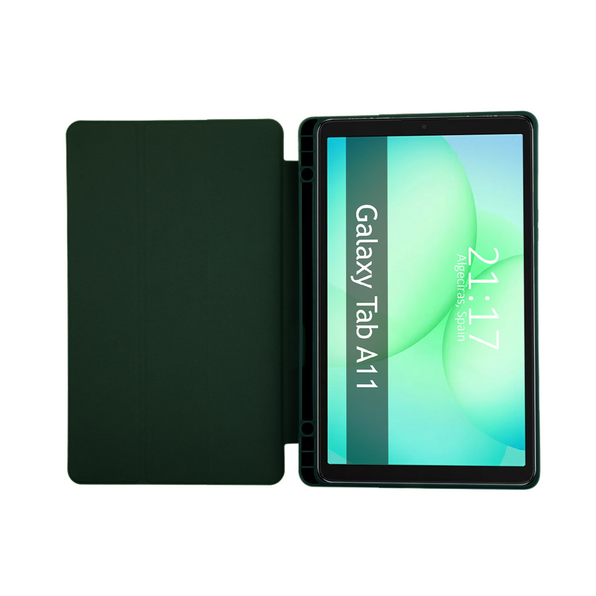 Funda con tapa Smart para Samsung Galaxy Tab A11 8.7 color Verde