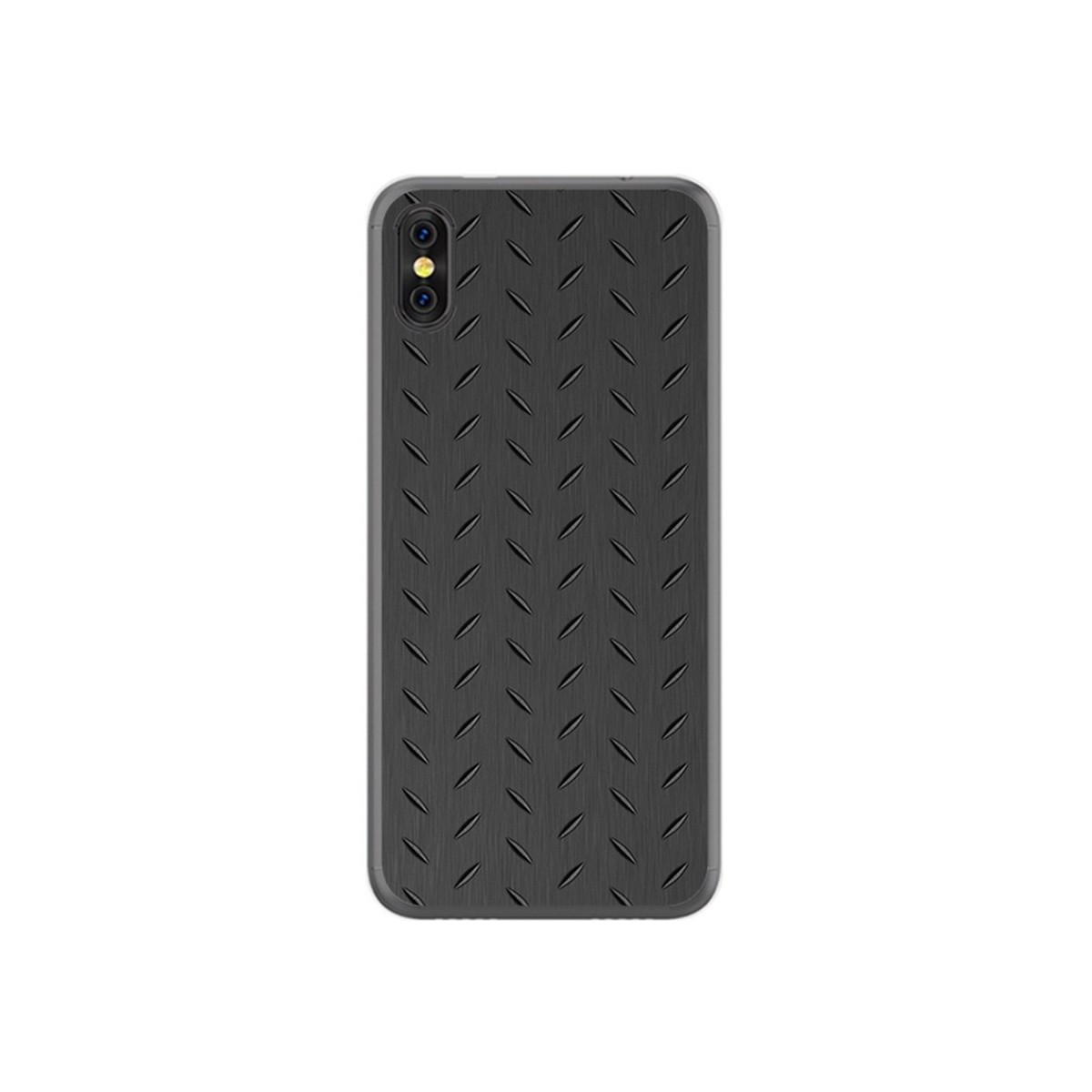 Funda Gel Tpu para Doogee X53 Diseño Metal Dibujos