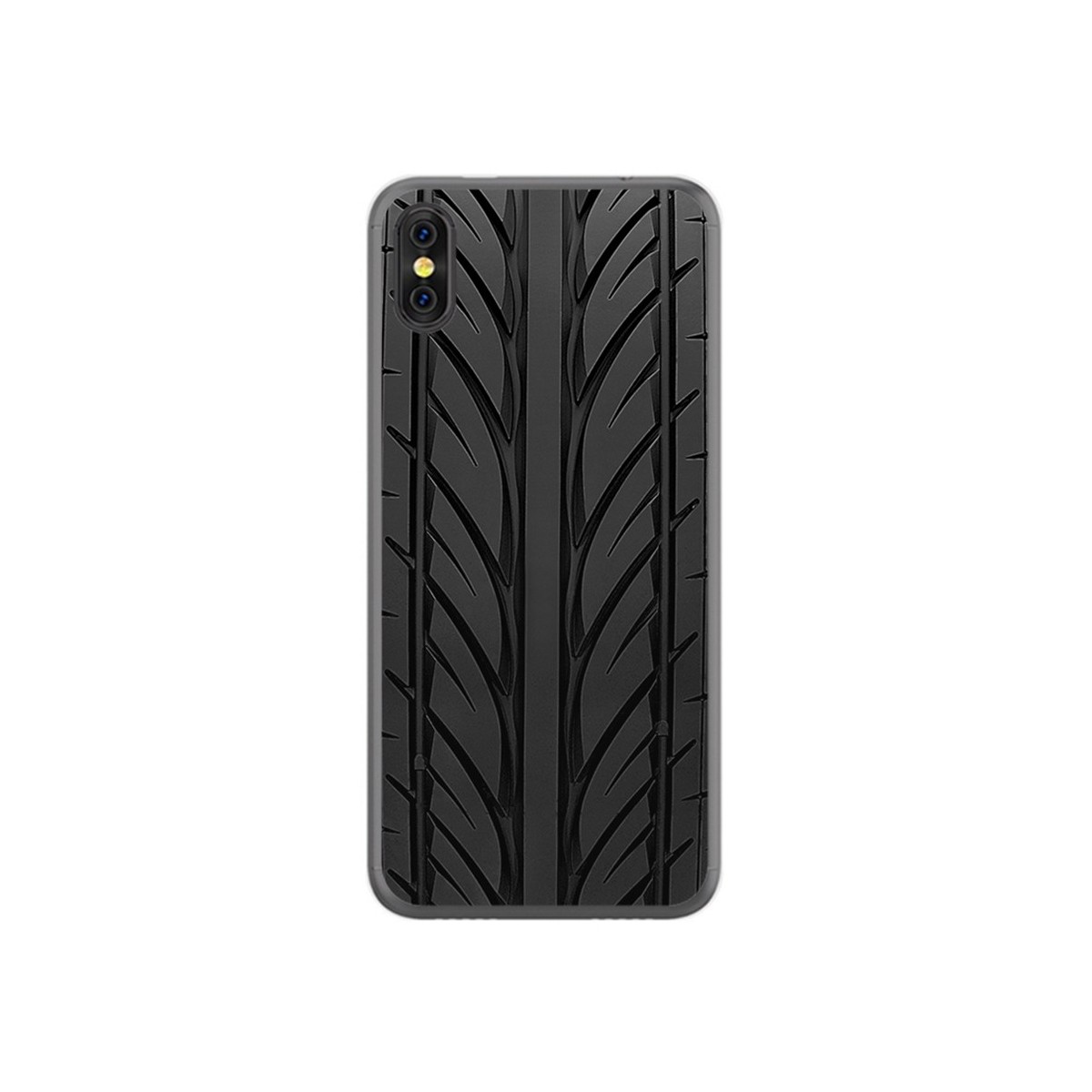 Funda Gel Tpu para Doogee X53 Diseño Neumatico Dibujos