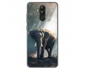 Funda Gel Tpu para Leagoo M9 Pro Diseño Elefante Dibujos