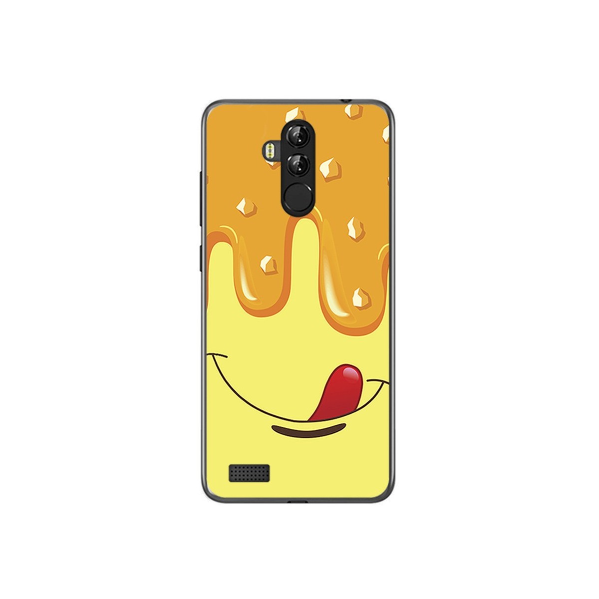 Funda Gel Tpu para Leagoo M9 Pro Diseño Helado Vainilla Dibujos