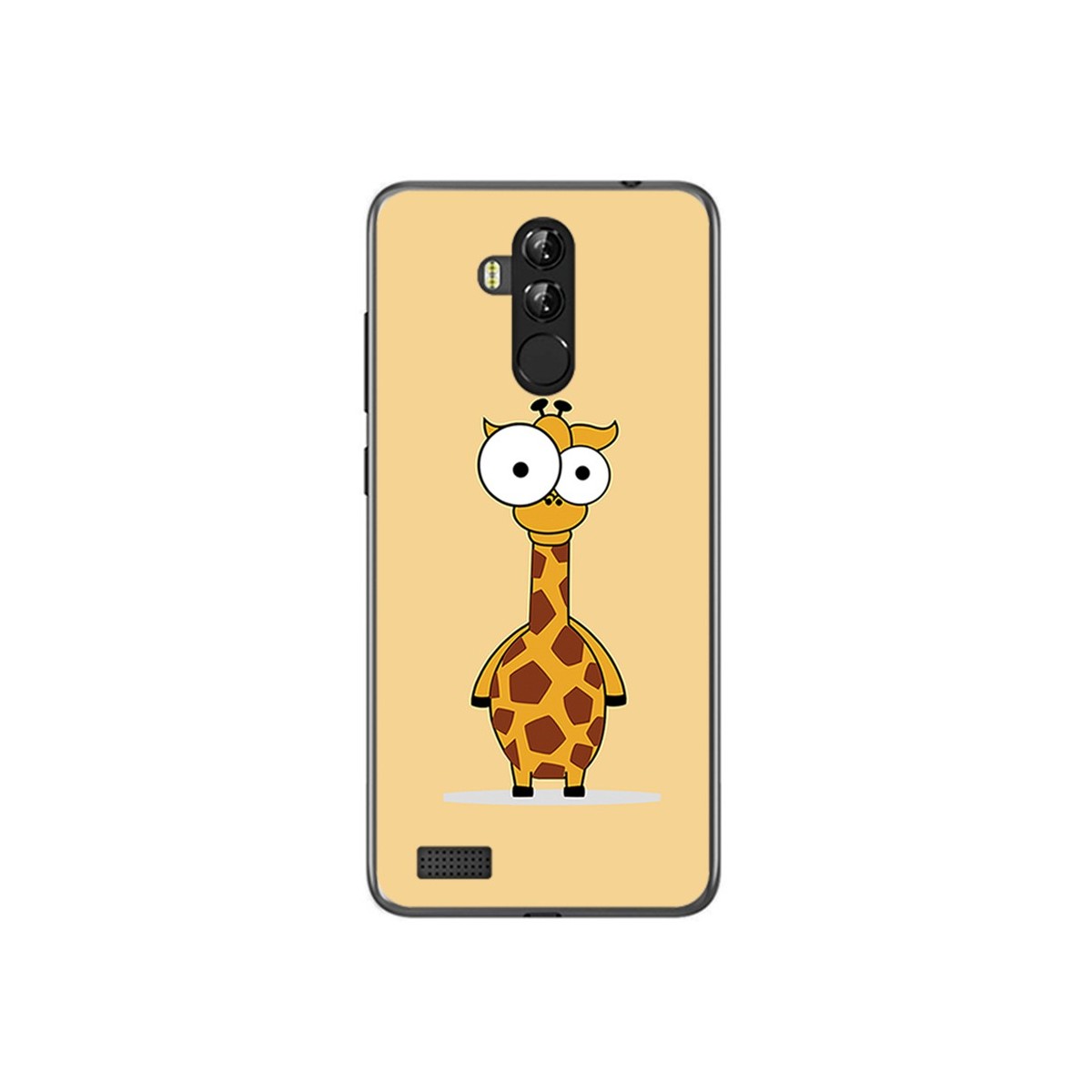 Funda Gel Tpu para Leagoo M9 Pro Diseño Jirafa Dibujos