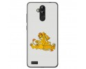 Funda Gel Tpu para Leagoo M9 Pro Diseño Leones Dibujos