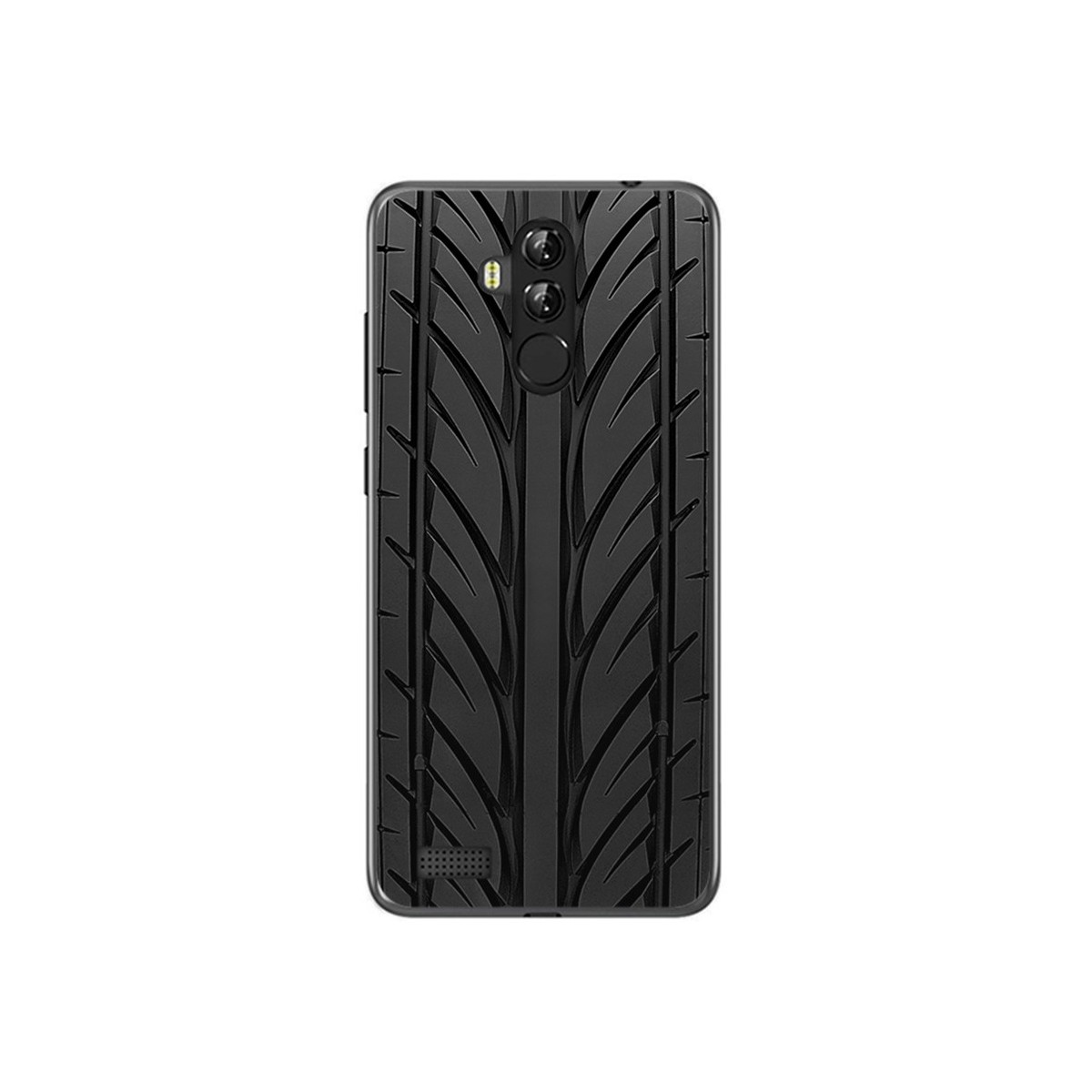Funda Gel Tpu para Leagoo M9 Pro Diseño Neumatico Dibujos