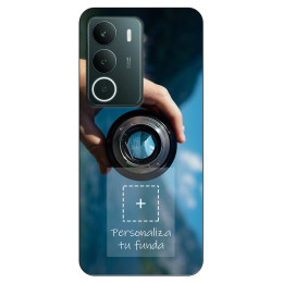 Personaliza tu Funda Silicona Gel Tpu Negra con tu Fotografia para Realme C71 4G Dibujo Personalizada