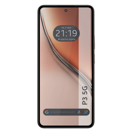 Protector Cristal Templado Completo 5D Full Glue Negro para Realme P3 5G Vidrio